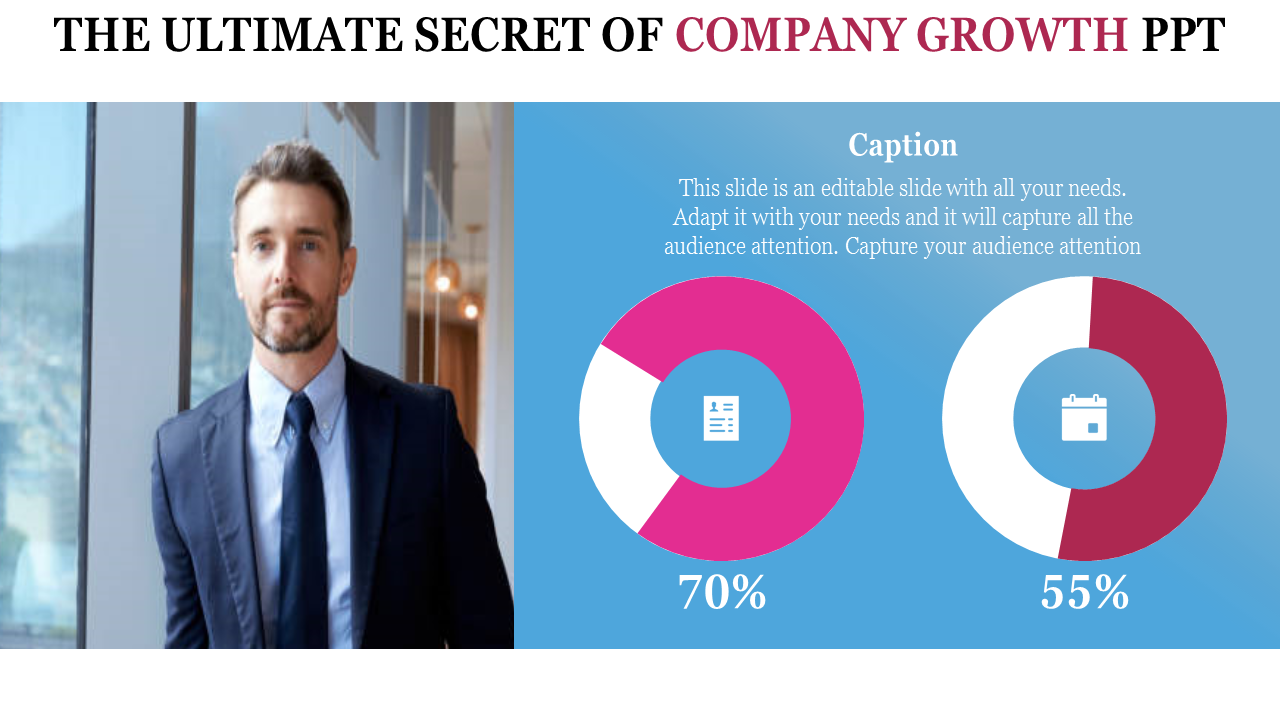 Free - Company Growth PPT Presentation Template